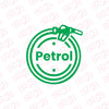Weatherproof Petrol Fuel Tank Decal