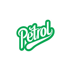 Compact Petrol Label for Clear Signs