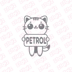 Minimalist Petrol Use Sticker Design