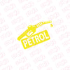 Durable Petrol Only Vinyl Label Decal
