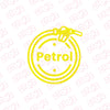 Weatherproof Petrol Fuel Tank Decal