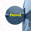 Petrol Only Decal for Clear Instructions