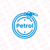 Weatherproof Petrol Fuel Tank Decal