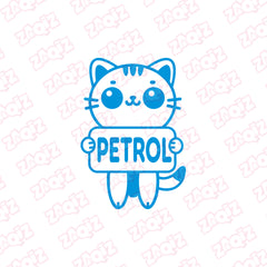Minimalist Petrol Use Sticker Design