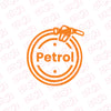Weatherproof Petrol Fuel Tank Decal