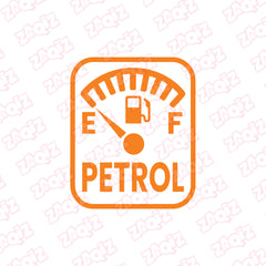 Petrol Fuel Warning Sticker for Tanks