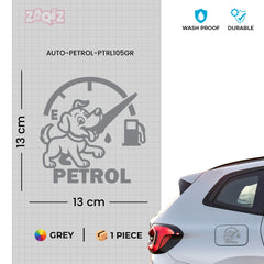 Zaqiz Petrol Fuel Cap Sticker – Glossy Finish and Neat Look