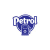 Bright Petrol Label for Vehicle Clarity