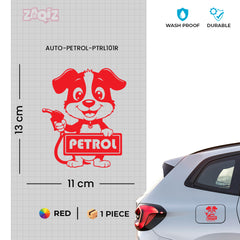 Zaqiz Petrol Word Sticker for Vehicle Tank Cover – Long Lasting