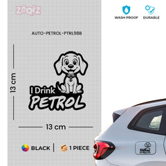 Zaqiz Petrol Logo Car Decal – Weatherproof and Easy to Apply