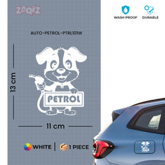 Zaqiz Petrol Word Sticker for Vehicle Tank Cover – Long Lasting
