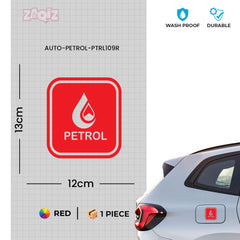 Zaqiz Petrol Marker Decal – Weather Resistant Adhesive Label