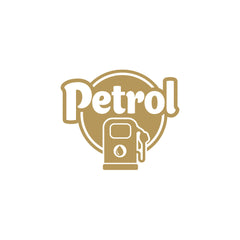 Bright Petrol Label for Vehicle Clarity
