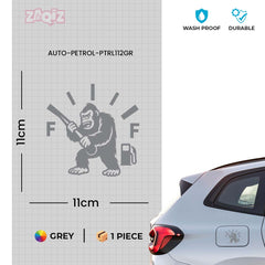 Zaqiz Petrol Symbol Label for Car Fuel Lid – Neat and Smooth Finish