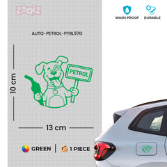 Zaqiz Petrol Fuel Symbol Sticker – Self Adhesive and Durable