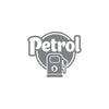 Bright Petrol Label for Vehicle Clarity