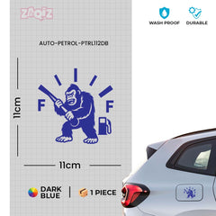 Zaqiz Petrol Symbol Label for Car Fuel Lid – Neat and Smooth Finish