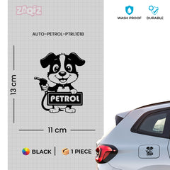 Zaqiz Petrol Word Sticker for Vehicle Tank Cover – Long Lasting