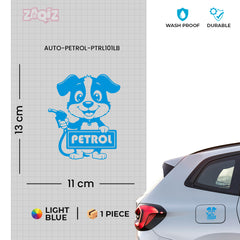 Zaqiz Petrol Word Sticker for Vehicle Tank Cover – Long Lasting
