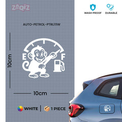 Zaqiz Petrol Word Logo Sticker – Ideal for Fuel Tank Caps