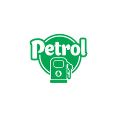 Bright Petrol Label for Vehicle Clarity