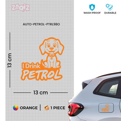 Zaqiz Petrol Logo Car Decal – Weatherproof and Easy to Apply