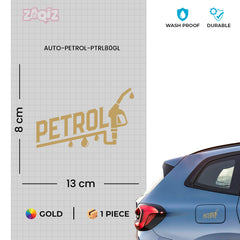 Petrol Safety Notice for Vehicle Caps