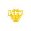 Bright Petrol Label for Vehicle Clarity