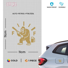 Zaqiz Petrol Symbol Label for Car Fuel Lid – Neat and Smooth Finish