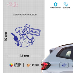 Zaqiz Petrol Fuel Symbol Sticker – Self Adhesive and Durable