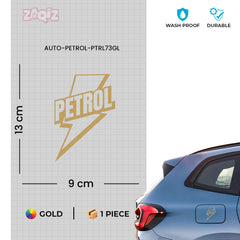 Petrol Label for Bike and Car Fuel Caps
