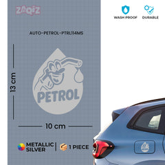 Zaqiz Petrol Printed Sticker – Waterproof and Long Lasting