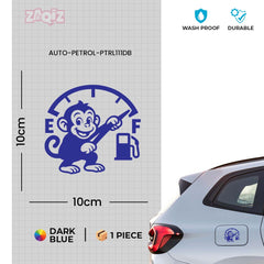 Zaqiz Petrol Word Logo Sticker – Ideal for Fuel Tank Caps