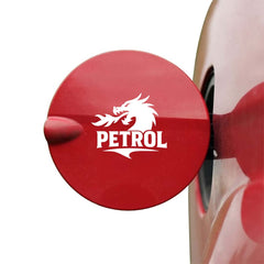 Zaqiz Petrol Text Decal for Bikes – Clean and Bold Font Design