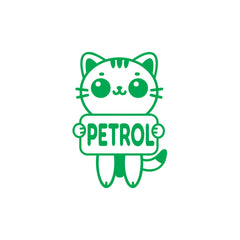 Minimalist Petrol Use Sticker Design