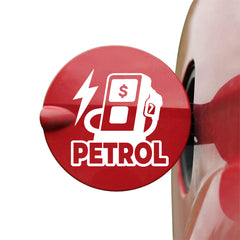 Zaqiz Petrol Only Label Sticker – Compact and Bold Appearance
