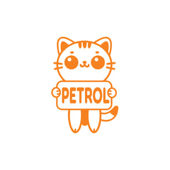 Minimalist Petrol Use Sticker Design