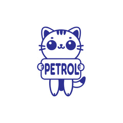 Minimalist Petrol Use Sticker Design