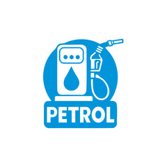 Petrol Only Tank Label for Clear Use