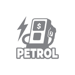 Zaqiz Petrol Only Label Sticker – Compact and Bold Appearance