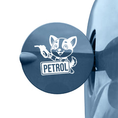 Petrol Use Advisory Decal for Safety