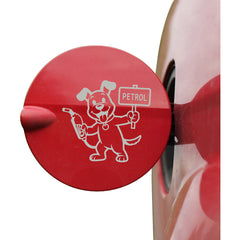 Zaqiz Petrol Text Label Sticker – Waterproof Fuel Cap Mark