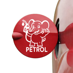 Zaqiz Petrol Tag Adhesive Label for Cars – Clear Fuel Marking