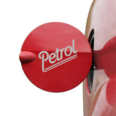 Compact Petrol Warning Sticker for Cars