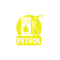 Petrol Only Tank Label for Clear Use