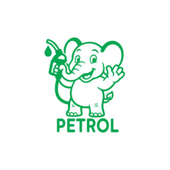 Zaqiz Petrol Tag Adhesive Label for Cars – Clear Fuel Marking