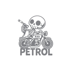 Petrol Use Advisory Decal for Safety