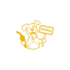 Zaqiz Petrol Fuel Symbol Sticker – Self Adhesive and Durable