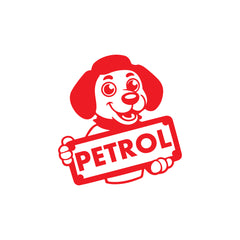 Zaqiz Petrol Fuel Type Identification Sticker – Simple Design