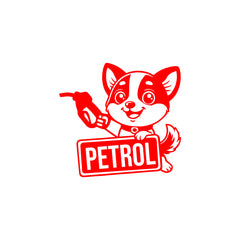 Petrol Use Advisory Decal for Safety
